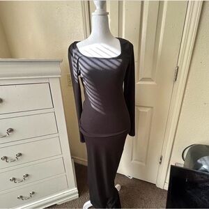 SHEIN Black Maxi Dress